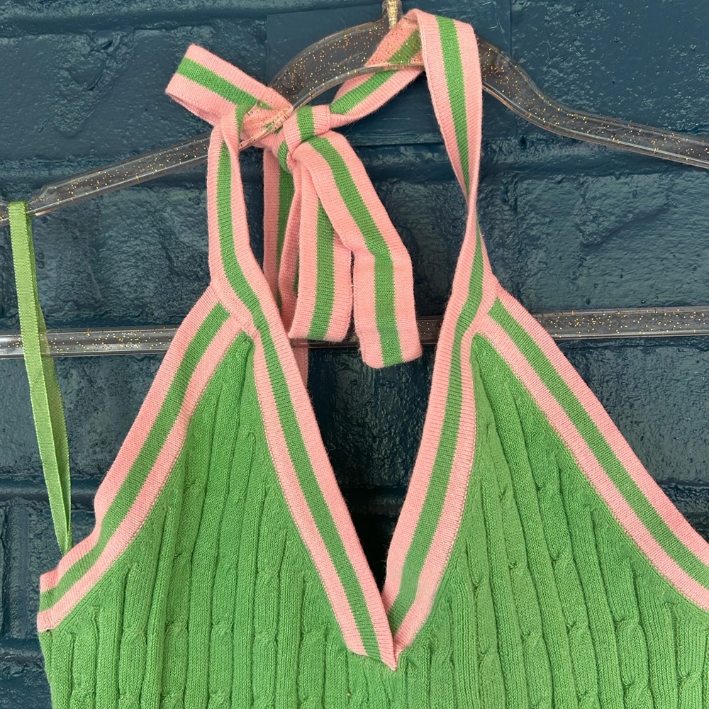 It's Our Time Green Ribbed Sleeveless Tank Top - Picture 2 of 11